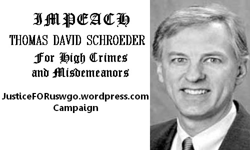 Campaign to impeach Judge Schroeder