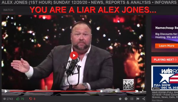 You are a liar Alex Jones traitor